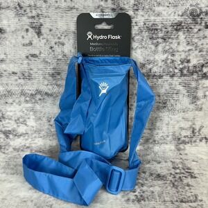 Hydro Flask Medium Packable Bottle Sling Bluebell Blue Fits 32/40 oz PBSM447